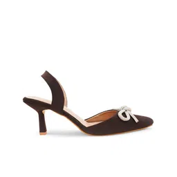 Froh Feet Kitten Pumps with Bows image 3