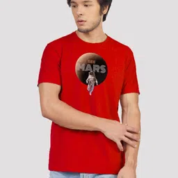 Greylongg Men Graphic Printed Round Neck Cotton T-Shirt-picture-21