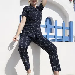 HotGown Women Printed Night suit-image-60