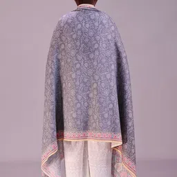 SWI Stylish Women Floral Woven Design Shawl image 4