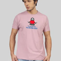 Greylongg Men Typography Printed Applique T-shirt-picture-12