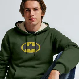 TOGS & TERRE Men Printed Hooded Sweatshirt image 4