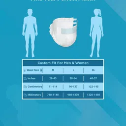 Dignity Magna Adult Diapers - 30Pc image 4