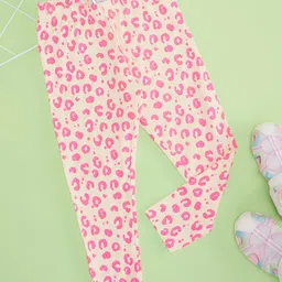 Pantaloons Junior Girls Printed Mid-Rise Track Pants-picture-23