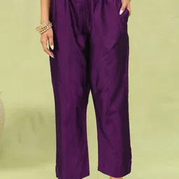 VredeVogel Women Ethnic Motifs Regular Thread Work Kurta with Trousers & With Dupatta image 3