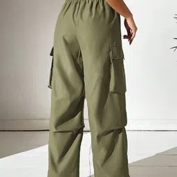 Next One Women Smart Loose Fit High-Rise Easy Wash Trousers image 5