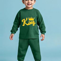 YK X Trampoline Unisex Kids Printed Night suit-picture-1