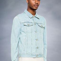 Kotty Men Spread Collar Solid Denim Jacket-picture-39