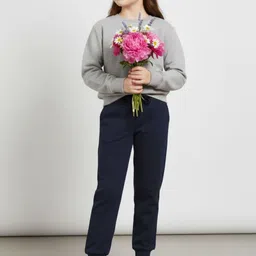 MACK JONNEY Girls Solid Regular Fit Joggers Track Pant image 5