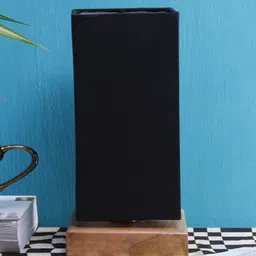 new era Wood Black Table Lamp image 2