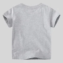 LULU & SKY Boys Round Neck Printed Applique T-shirt image 4