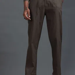 The Roadster Lifestyle Co Men Relaxed Fit Trousers-picture-29