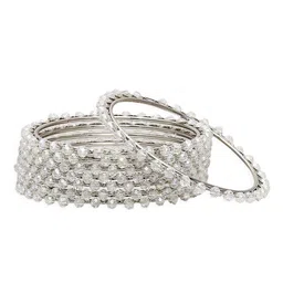 Anouk Set Of 8 Crystal Beaded Bangles image 2