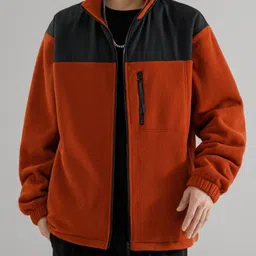 Mast & Harbour Men Colourblocked Polyester Sporty Jacket with Patchwork-picture-23