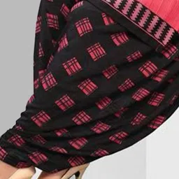 SIMPLYETHNIC Geometric Printed Unstitched Dress Material image 4