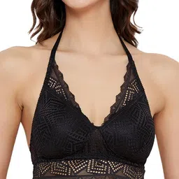 Clovia Women's Padded Plunge bra-picture-14