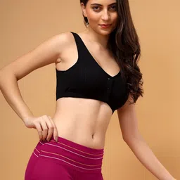 BRACHY Pack Of 3 Striped High-rise Hipster Briefs COM3_76BRIEFB2-M-Lavender,Purple,Nude image 5