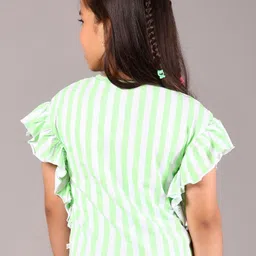 V-Mart Girls Printed Pockets T-shirt image 4