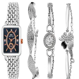 Exotica Fashion Women Brass Embellished Dial & Stainless Steel Embellished Straps Analogue Watch-picture-20