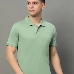 SZN Men Polo Collar Cut Outs T-shirt-picture-16
