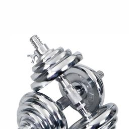 HackerX Set Of 4 Fixed Weight Dumbbell - 2Kg Each-image-49