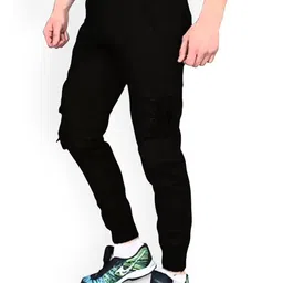 LINARIA Men Classic Straight Fit Cargos Trousers-picture-36