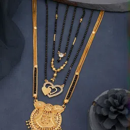 Bhanu diam Women Gold Mangalsutra-picture-18