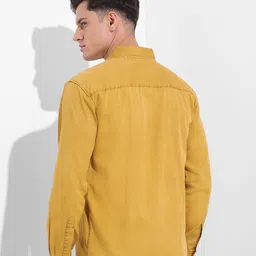 the indian garage co The Indian Garage Co. Cutaway Collar Pure Cotton Shirt image 4
