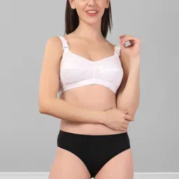 Adornstar Cotton Non-Padded Non-Wired Bra and Panty Lingerie Set - Pack of 3-image-6