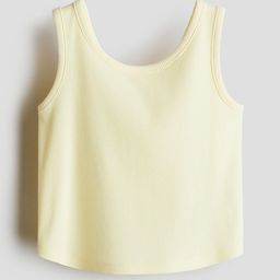 H&M Ribbed Jersey Vest Top-picture-24