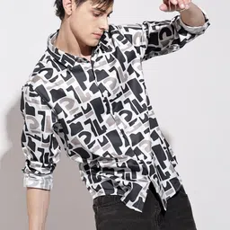 SHOWOFFFF Men Comfort Printed Casual Shirt-picture-25
