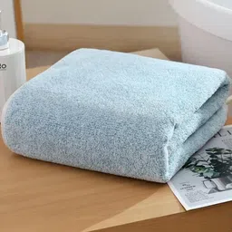 Reexplore Blue 350 GSM Bath Towel-image-3