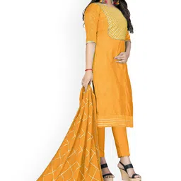 Maroosh Embellished Unstitched Dress Material image 4