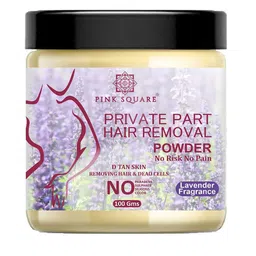 Pink Square Lavender Fragrance Hair Removal Powder - 100 g-picture-26