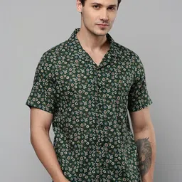 SHOWOFFFF Men Comfort Floral Printed Casual Shirt-picture-19
