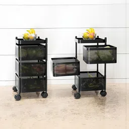JD FRESH Black Set of 3 Super Strong Multi-Utility Organisers-picture-40