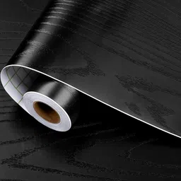 SUNBIRD Black Abstract Printed Self Adhesive Waterproof Wall Stickers-image-1