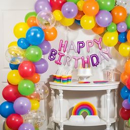 Special You 68 Pcs Red & Green Birthday Decorations-picture-7