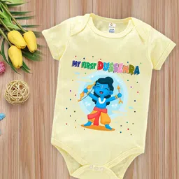 Babywish Infants Graphic Printed Cotton Bodysuit-picture-15