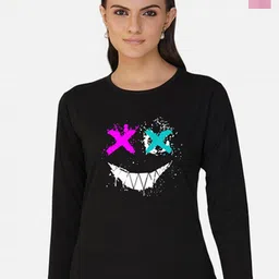 Metronaut Women 2 Printed Bio Finish Applique T-shirt-picture-41