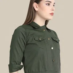 CORSICA Spread Collar Lightweight Denim Jacket image 2
