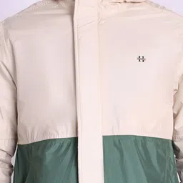 HOUSE OF VEDAS Waterproof Hooded Rain Jacket image 3