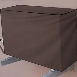 The Furnishing Tree Coffee Brown Printed Air Conditioner Cover image 3