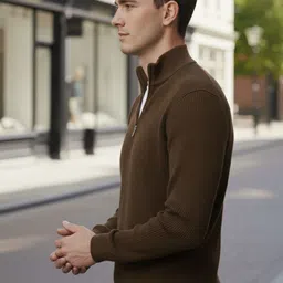 fashlook Men Woollen Pullover image 2