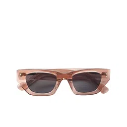 Vojos Unisex Grey Lens & Rose Gold-Toned Other Sunglasses with image 3