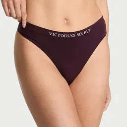 Victoria's Secret Women Low-Rise Seamless Thong Briefs-image-49