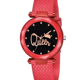 Miss Perfect Women Round Dial & Textured Straps Analogue Watch Cvv56-picture-40