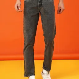 V-Mart Men Solid Cotton Knitted Denim Slim Fit Mid-Rise Light Fade Stretchable Jeans-picture-55