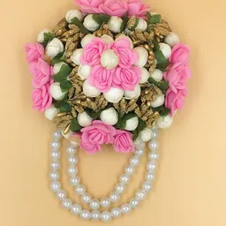 Gadinfashion Pack Of 2 Women Bridal Flower Juda Mogra Gajra Bun image 4