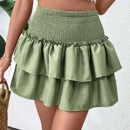 StyleCast x Revolte Women Flared Mini Skirt-image-57